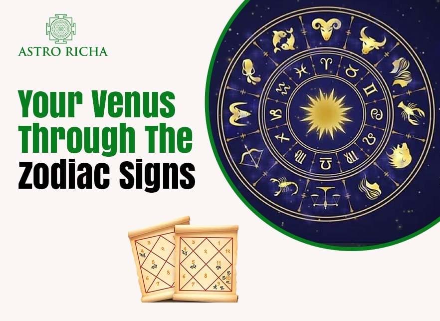 Venus Through the Zodiac Signs